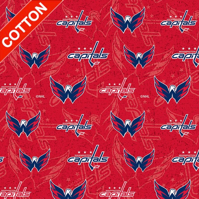 ⛸️⛸️⛸️Washington Capitals NHL Cotton Fabric